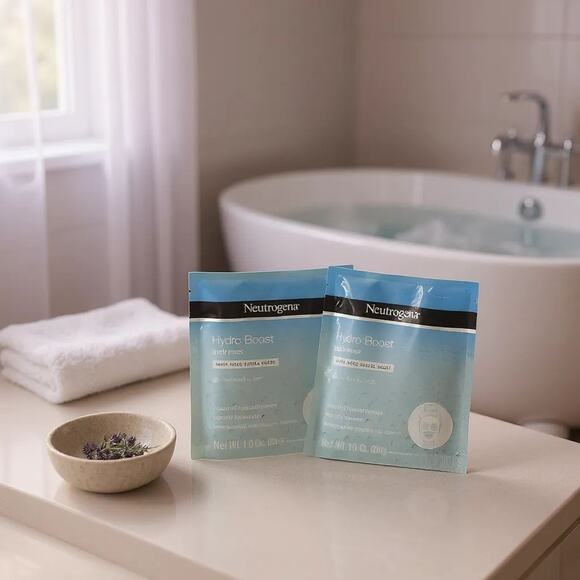 New Neutrogena Hydro Boost Hydrating 100% Hydrogel Mask (3) - Picture 1 of 3